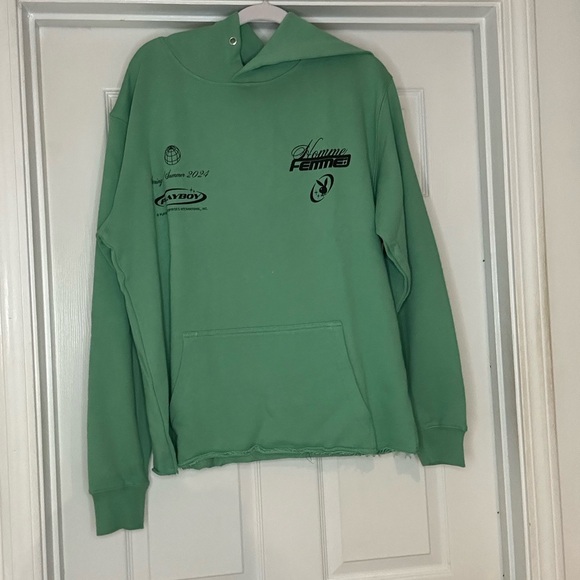 HOMME+ FEMME PLAYBOY Collab Hoodie - Picture 2 of 5